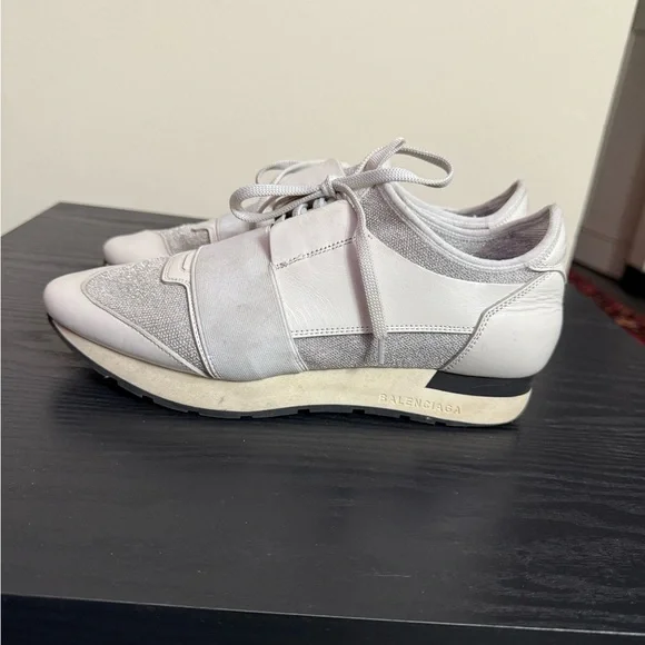 Balenciaga 2024 Race Runner Sport Sneakers Neoprene Mesh Sneakers 39 9 - Picture 4 of 10